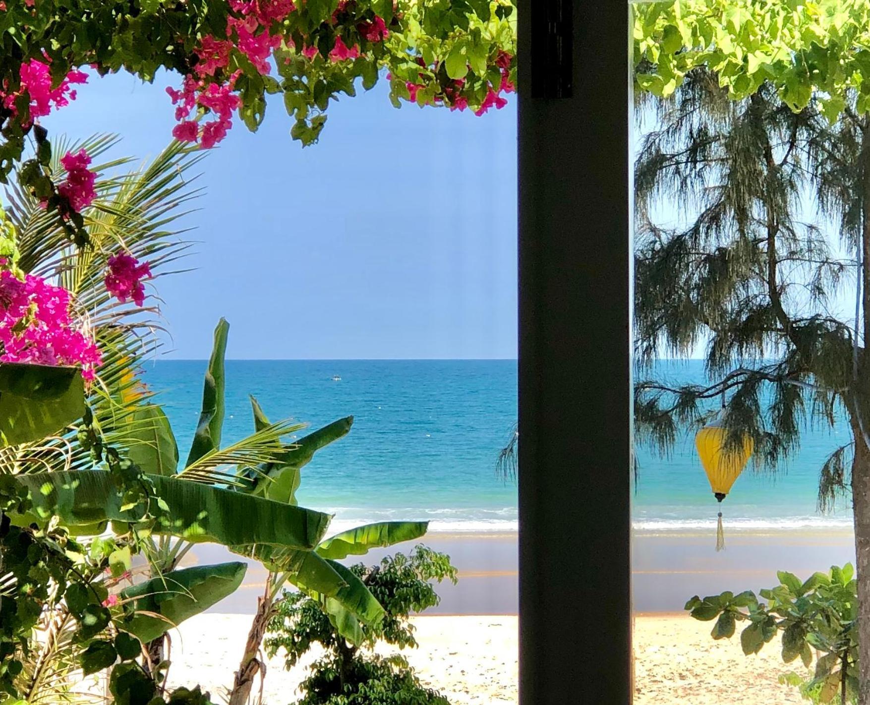 Robinson Beach Bungalow Vinh Hoa Exterior foto